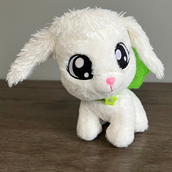 Blip Tic Tac Toy XOXO White Puppy with Wings‎ Plush - Picture 1 of 5